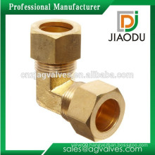 Brass Compression Tube Fitting 90 Degree Male Elbow